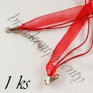 Červený náhrdelník