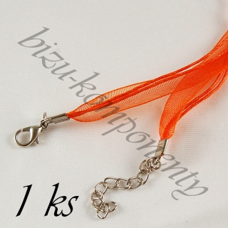 Oranžový náhrdelník