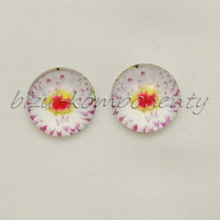 Fialový květ, 12 mm