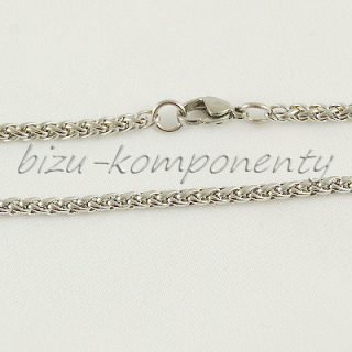 Kulatý řetízek z chirurgické oceli 50cm