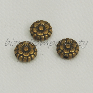  Korálek kytička, bronzová barva