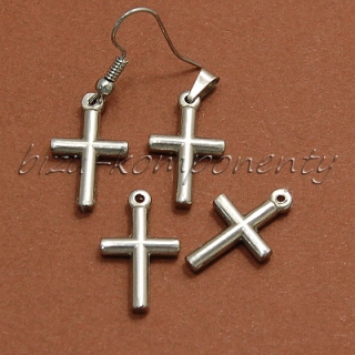 Křížek, 20x12mm, chirurgická ocel