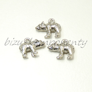 Medvěd, stříbrná barva