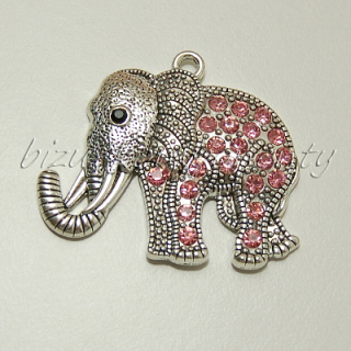 Růžový slon, stříbrná barva