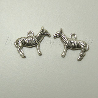 Zebra, stříbrná barva