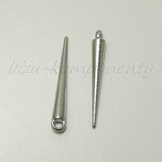 Hrot, stříbrná barva