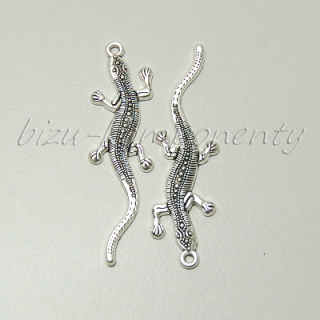 Ještěrka, stříbrná barva