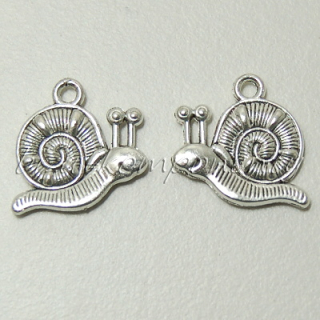 Šneček, stříbrná barva