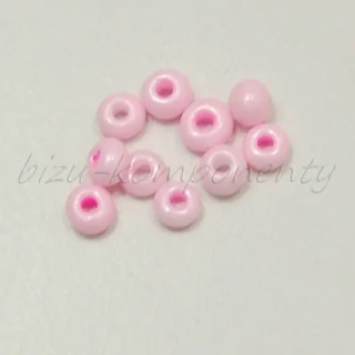 Růžový rokajl 4mm 20g