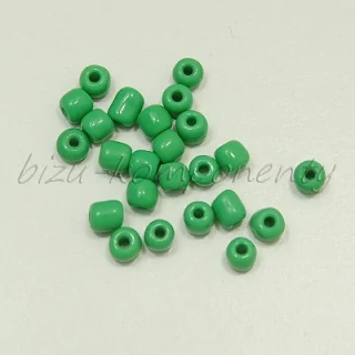 Tmavě zelený rokajl 4mm 20g