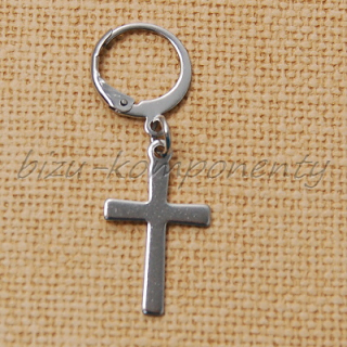 Křížek, 20x12mm, ocel