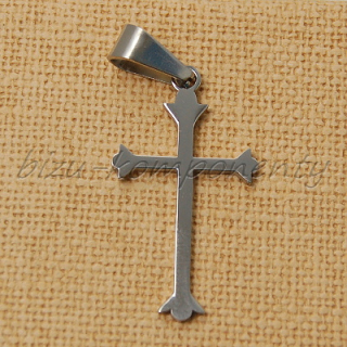 Křížek, 33x18mm, ocel