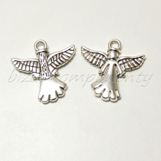 Andílek, stříbrná barva