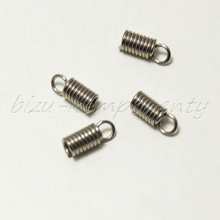 Koncovka pružinka, ocel, 10x4mm, 2ks