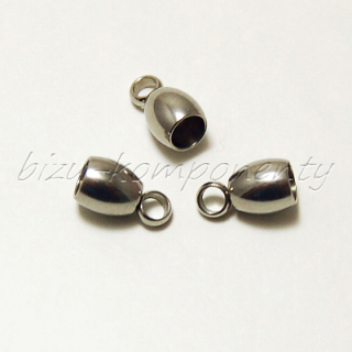 Koncovka zvoneček, ocel, 10x4mm, 2ks