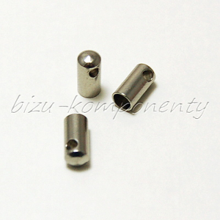 Koncovka váleček, ocel, 9x4mm, 2ks