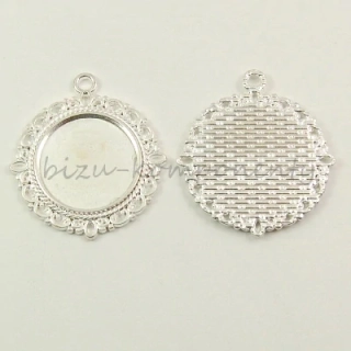 Lůžko k dotvoření 20mm, stříbrná barva