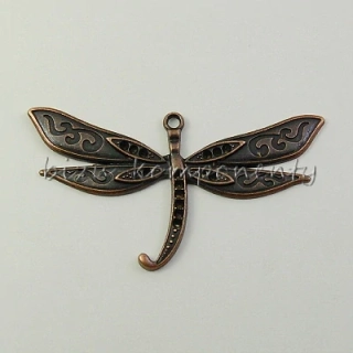 Vážka, měděná barva 