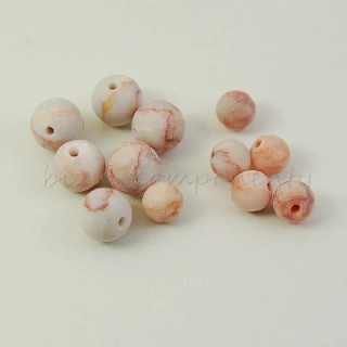 Přírodní jaspis Netstone červený 8mm