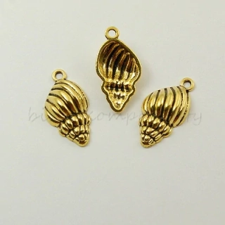 Zatočená mušle, zlatá barva