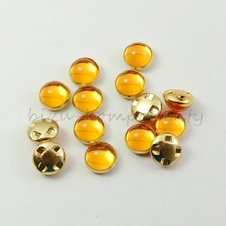 Akrylový knoflík v lůžku 10mm