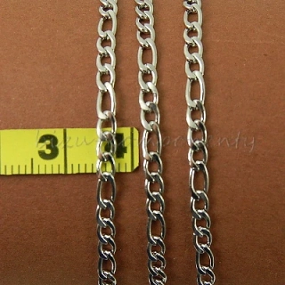 Figaro řetízek z oceli 3mm- 1m