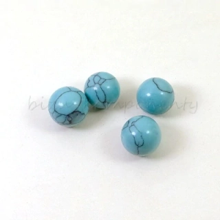 Přírodní tyrkys, 10mm