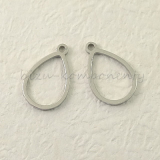 Kapka, 17x11mm, ocel