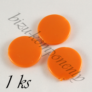 Tmavší oranžová placka