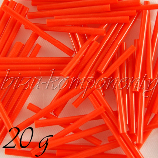 Silné oranžové trubičky 30mm 20g