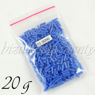 Světle modré trubičky 6mm 20g