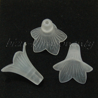 Bílý akrylový zvonek