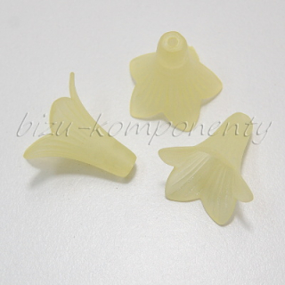 Žlutý akrylový zvonek