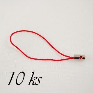 Červené poutko - 10ks