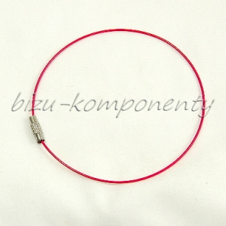 Sytě růžový náramek