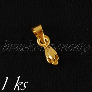 Malá šlupna zlaté barvy