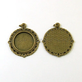 Lůžko k dotvoření 20mm, bronzová barva