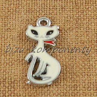 Elegantní smaltovaná kočička