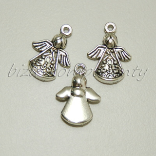 Baculatý andílek, stříbrná barva