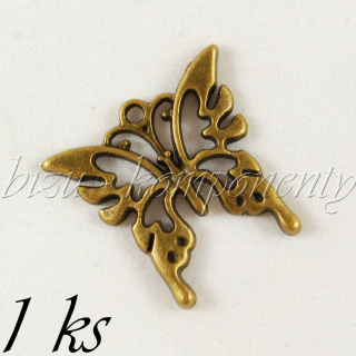 Motýlek parádník, bronzová barva