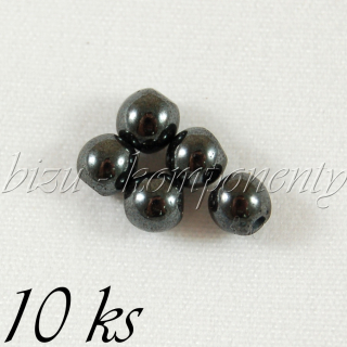 Nemagnetický hematit 4mm 10ks