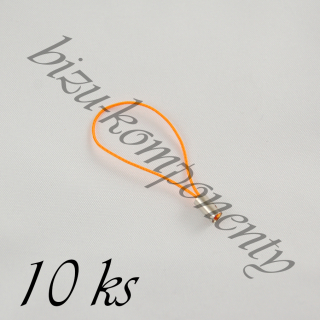 Oranžové poutko - 10ks