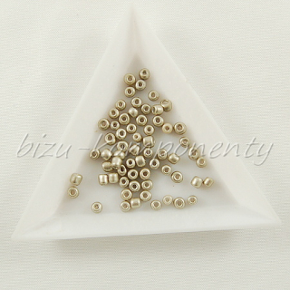 Béžový rokajl 3mm 20g