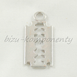 Žiletka, stříbrná barva 25mm