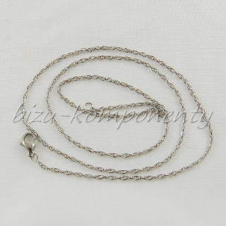 Jemný točený řetízek z chirurgické oceli 60cm