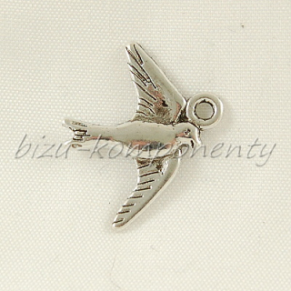 Holub, stříbrná barva