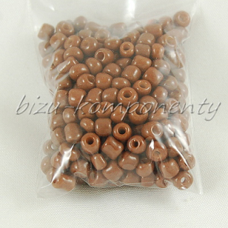 Hnědý rokajl 4mm 20g