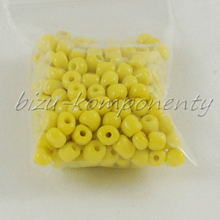 Žlutý rokajl 4mm 20g