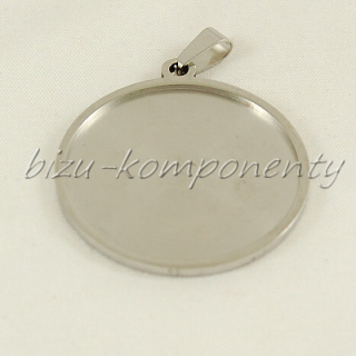 Masivní kruhové lůžko 30mm, ocel