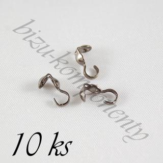 Kalota gunmetalové barvy 10ks